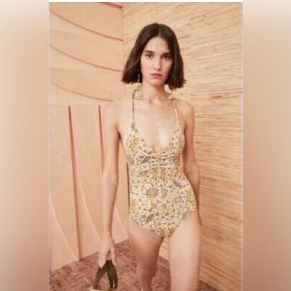 Ulla Johnson - Madeira Maillot - Citrus One-Piece Swimsuit